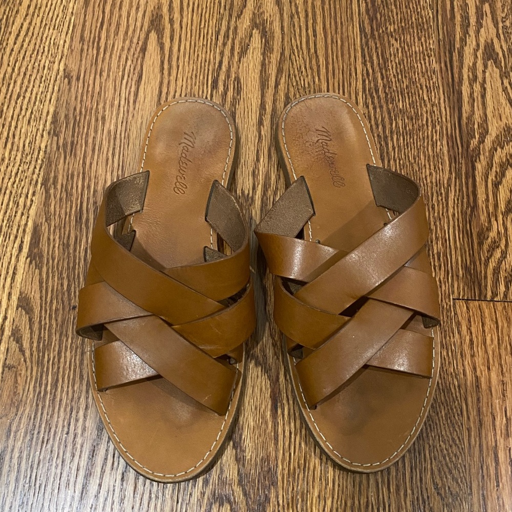 Madewell Sandals Brown/Tan